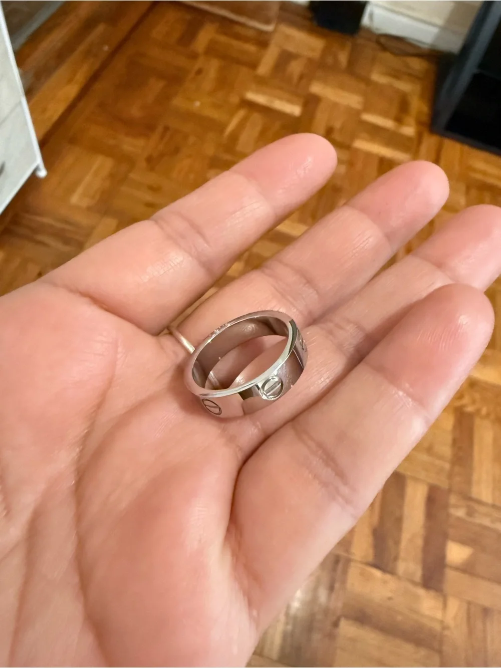 N/A polished silver